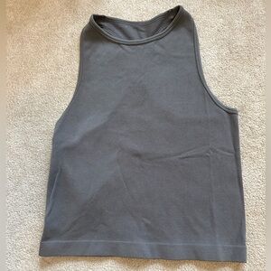 Charcoal Sleeveless Women's Top